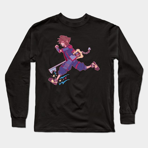 There He Goes Long Sleeve T-Shirt by AinisticGina